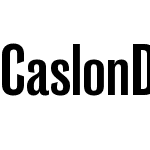 Caslon Doric Condensed