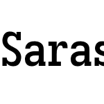 Sarasa Fixed Slab K