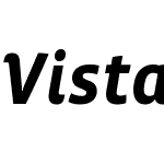 VistaSansAltBoldIta