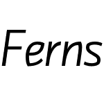 Fernseher-Italic