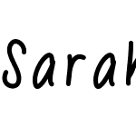 SarahsHandwriting