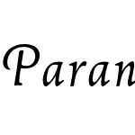 Parango-RegularItalic