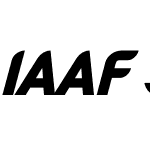 IAAF Sans Black