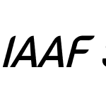 IAAF Sans