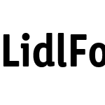 Lidl Font Cond Pro