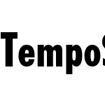 Tempo Std Heavy Condensed