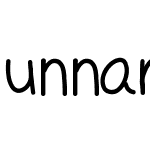 unnamedfont