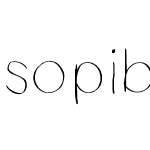 sopiboufont