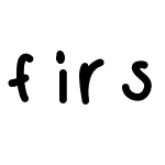 firstfont