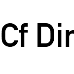 Cf DinGr Unicode