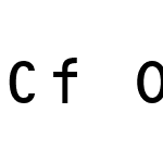 Cf OcrBGr