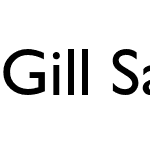 Gill Sans Hel