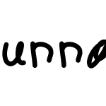 unnamedfont