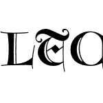 LTC Goudy Text Lombardic