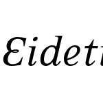 EideticNeo