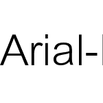 Arial