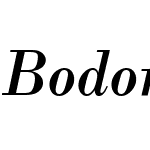 BodoniM