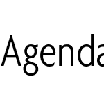 Agenda Bg Light Condensed