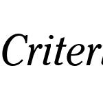 Criterion