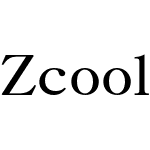 Zcool-LengShuiXiaoQingKeTi