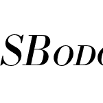 SBodoni