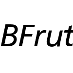 BFrutiger