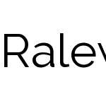 RalewayRegular