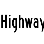 HighwayGothic