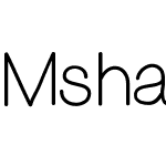 Mshandyfont