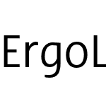 Ergo LT Pro Condensed