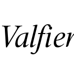 Valfieris Italic