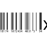 Libre Barcode EAN13 Text