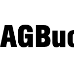 AGBuch Condensed