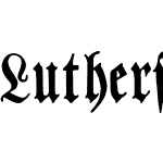 Luthersche Fraktur