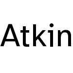 Atkinson Hyperlegible