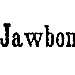 Jawbones Condensed WF