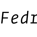 Fedra Mono Std Book Italic