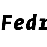 Fedra Mono Std Bold Italic