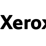 Xerox Sans ExtraBold