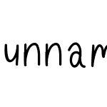 unnamedfont