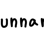 unnamedfont