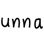 unnamedfont