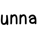 unnamedfont