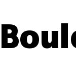 Boulder sans