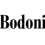 Bodoni Nr1 Sh