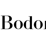 Bodoni