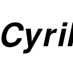 CyrillicHelvet