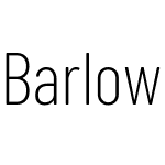 Barlow Condensed ExtraLight