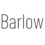 Barlow Condensed Thin