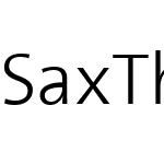 Sax TheSansOsF Light